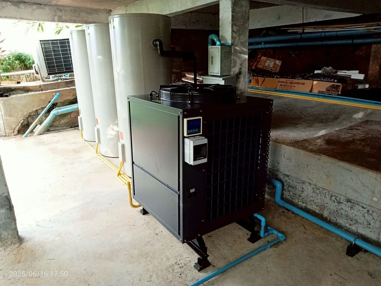 โรงแรม 4 ดาว หาดกะตะ ภูเก็ต เปลี่ยนหม้อต้มเป็น Ecotech Heat Pump — ประหยัดค่าไฟ 100,000 บาท/เดือน ขยายครบ 156 ห้อง