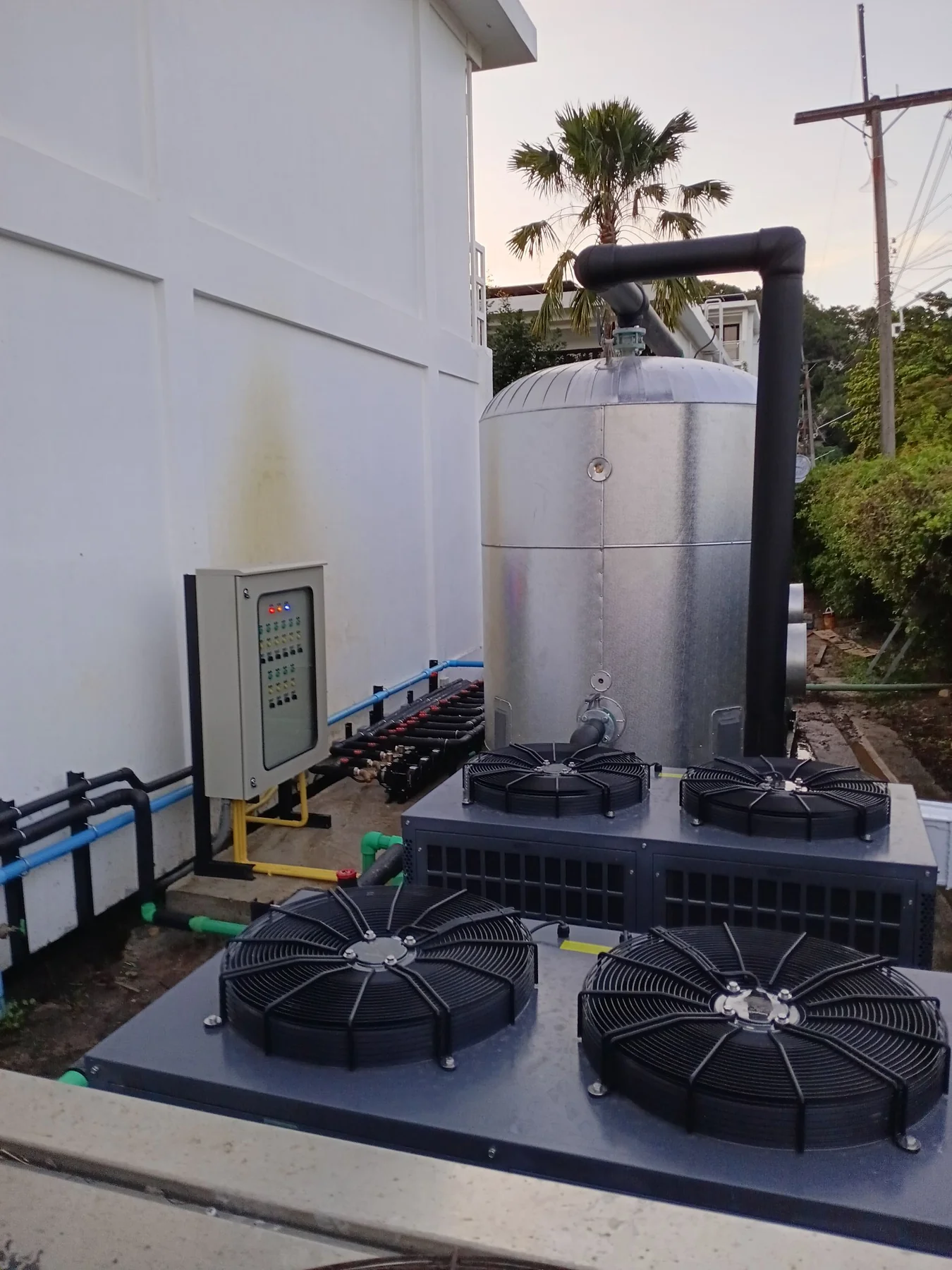 Renovate ระบบน้ำร้อนโรงแรม 200 ห้อง เป็น Heat Pump + IoT เกาะยาวใหญ่ จ.พังงา - รูปที่ 11