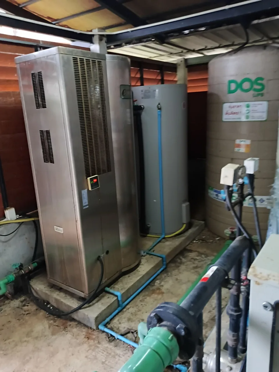 ซ่อมบำรุง Ecotech Compact Heat Pump บ้านพักอาศัย จ.กระบี่ — ลูกค้าประจำกว่า 20 ปี